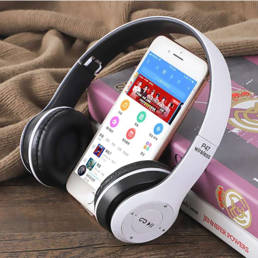 GUGGU ATY_468S_P47 WIRELESS ON EAR HEADPHONE WITH SD CARD,FM SUPPORT BLUETOOTH HEADSET Bluetooth Headset Price in India - Buy GUGGU ATY_468S_P47 WIRELESS ON EAR HEADPHONE WITH SD CARD,FM SUPPORT BLUETOOTH HEADSET Bluetooth Headset online at Shopsy.in - Image 2
