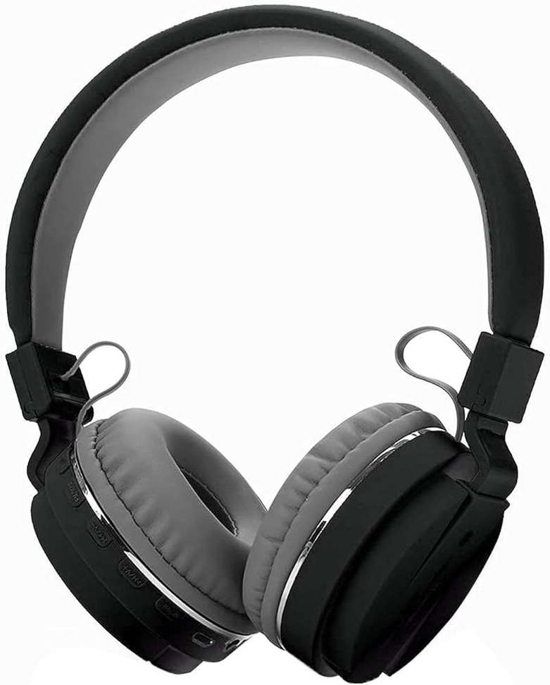 SH-12 Wireless Bluetooth Headphone with Mic Headset(Black)YTR18 Bluetooth  Wired Headset