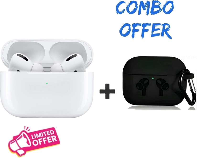 Airdrops pro White wireless bluetooth earbuds Combo pack with