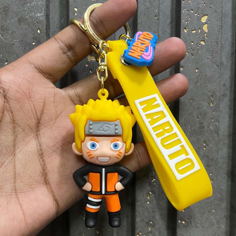 Naruto anime keychain 3d silicone Key Chain