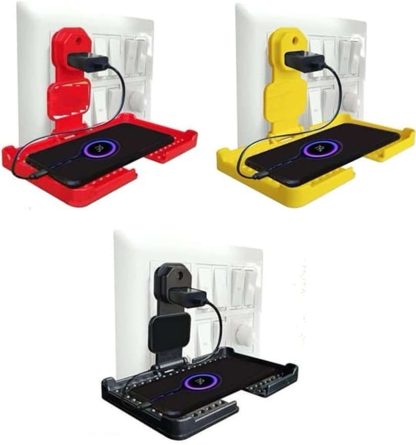 Wall Holder Mobile Charger Stand Flipkart Vakratunda Mobile