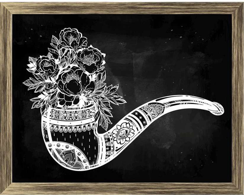 ArtzFolio Vintage Art Canvas Painting Antique Golden Frame 23.1