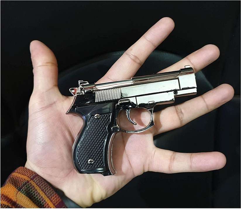 Lovato FIRST QUALITY GUN SHAPE Iron Electronic Gas Pocket Lighter Price in India - Buy Lovato FIRST QUALITY GUN SHAPE Iron Electronic Gas Pocket Lighter online at Shopsy.in - Image 6