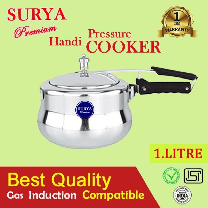 Classic Aluminium Long Life Pressure Cooker L Inner Lid