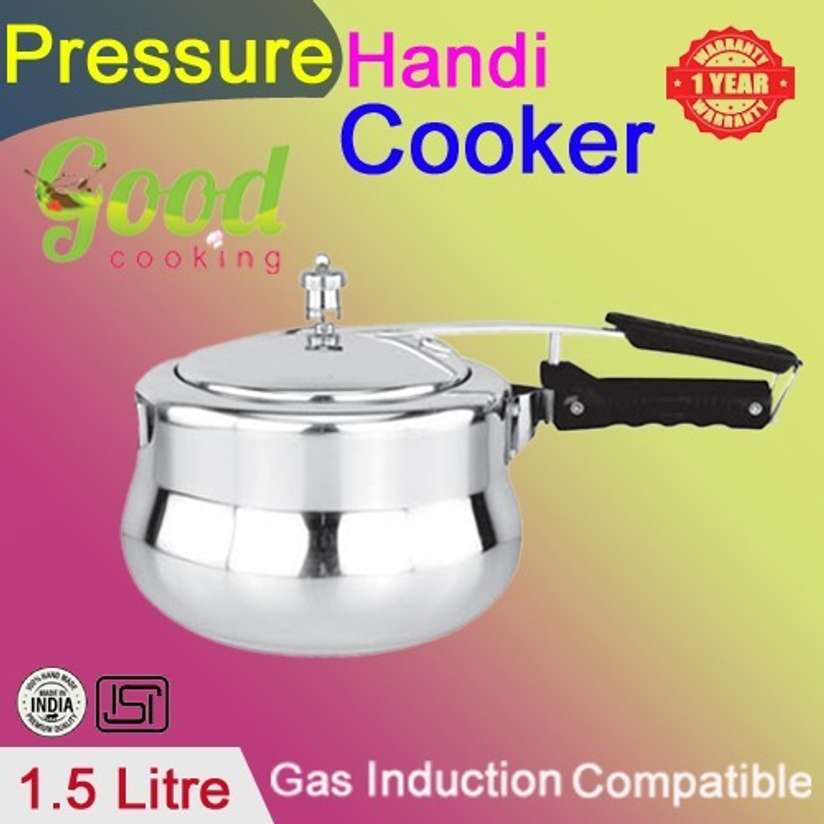 SURYA Premium Best Quality L Induction Bottom Pressure Cooker Inner Lid  L Induction Bottom Pressure Cooker