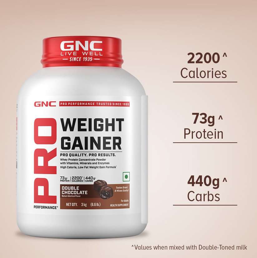 Shopsy GNC Pro Performance Weight Gainer 2.72kg - Image 5