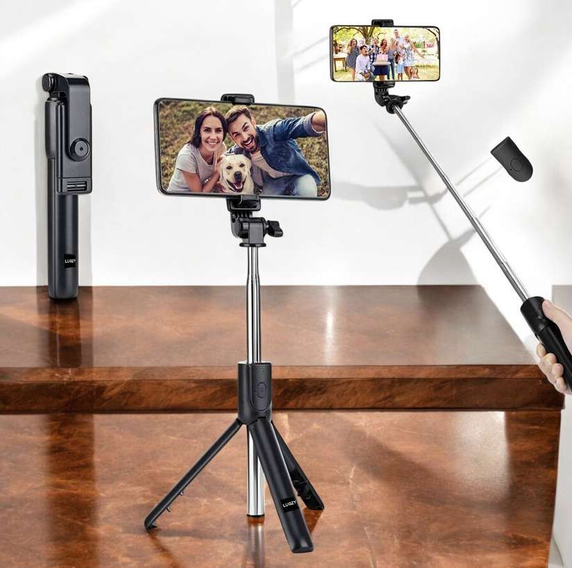 Flipkart Selfie Stick Integrated Tripod K07 LUGZY Mobile Selfie
