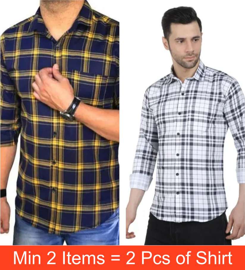 Mark Leurent Men Checkered Casual Multicolor Shirt Price in India - Buy Mark Leurent Men Checkered Casual Multicolor Shirt online at Shopsy.in - Image 2