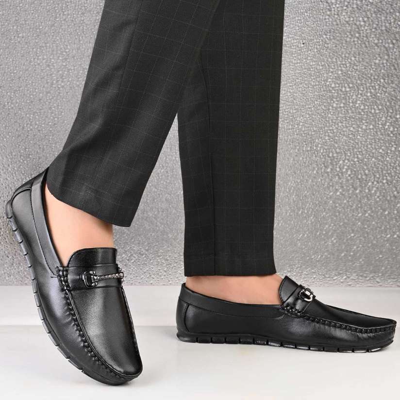 Loafers Dress Shoes In Korean Velvet For Men Party Wear Shoes Near Me  TRONIC TRONIC STYLISH BLACK FORMAL PARTYWEAR SHOES Loafers
