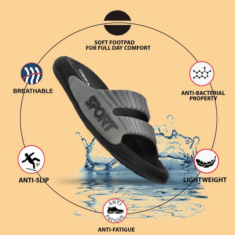 Shopsy OMIKA Slides for Men and Women - Image 4
