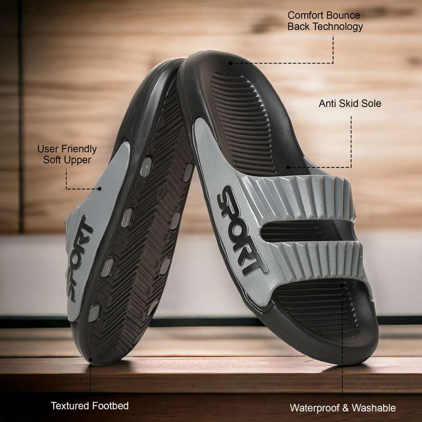 Shopsy OMIKA Slides for Men and Women - Image 3