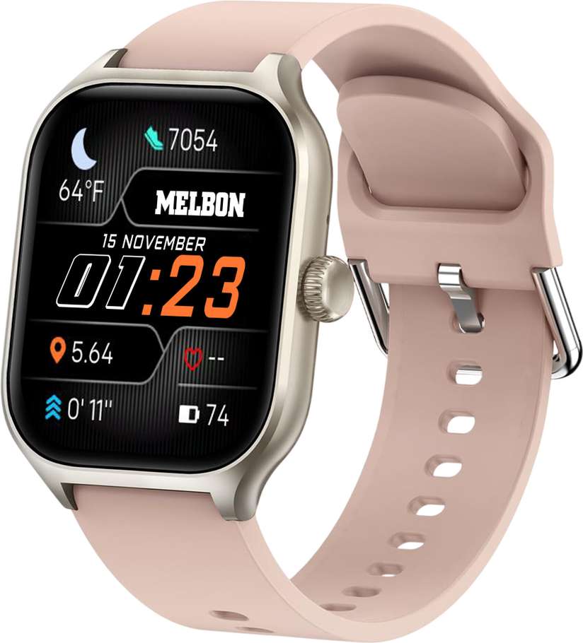 Melbon H9 Pink-A1 Full Screen Touch Watch Specially Made for Girl