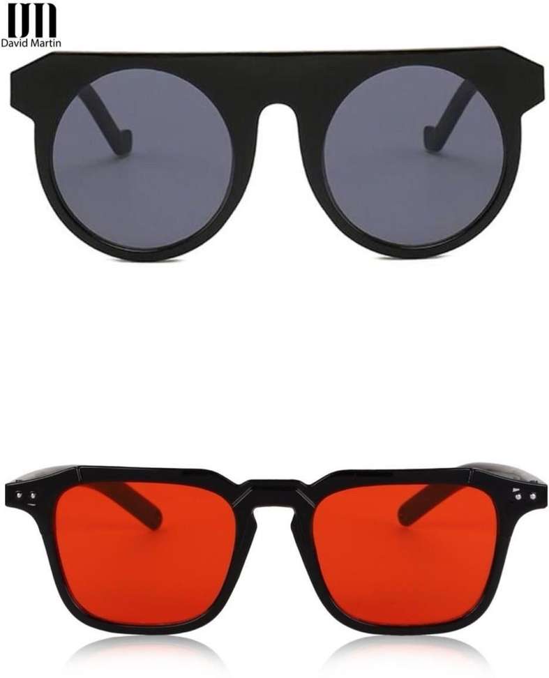Retro Square, Round Sunglasses Price in India Buy Retro Square