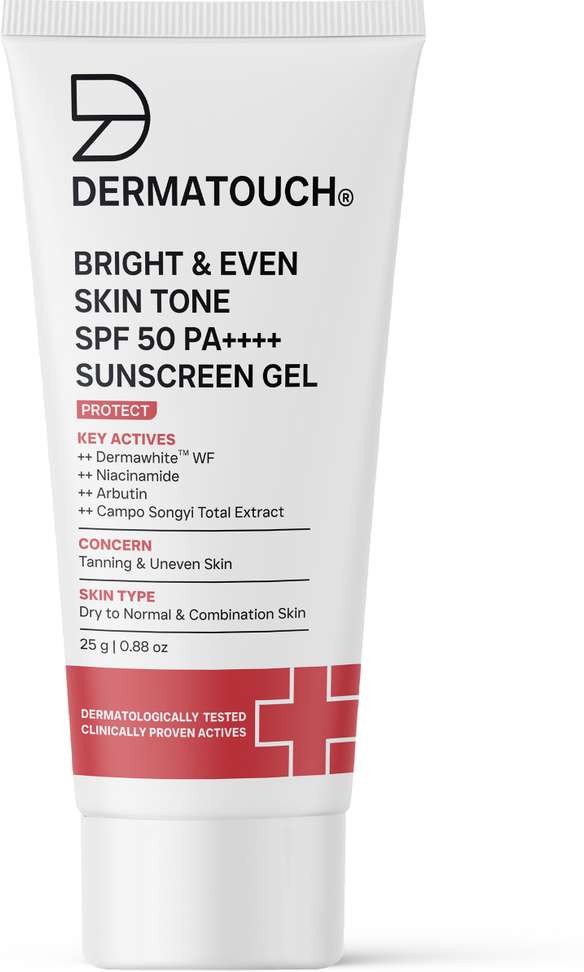 Shopsy DERMATOUCH Bright & Even Skin Tone Sunscreen Gel SPF 50+ - Image 2