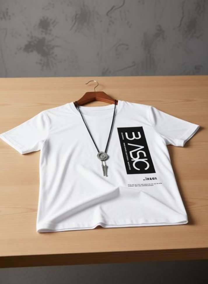 Shopsy Farlucci Printed Men Black, White T-Shirt - Image 4