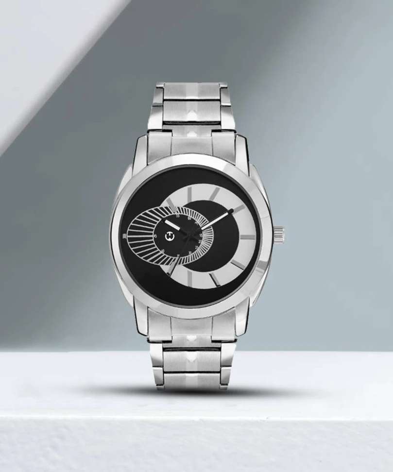 Analog Watch Gents Watch Ghadi Relish Golden Chain And Dial Latest