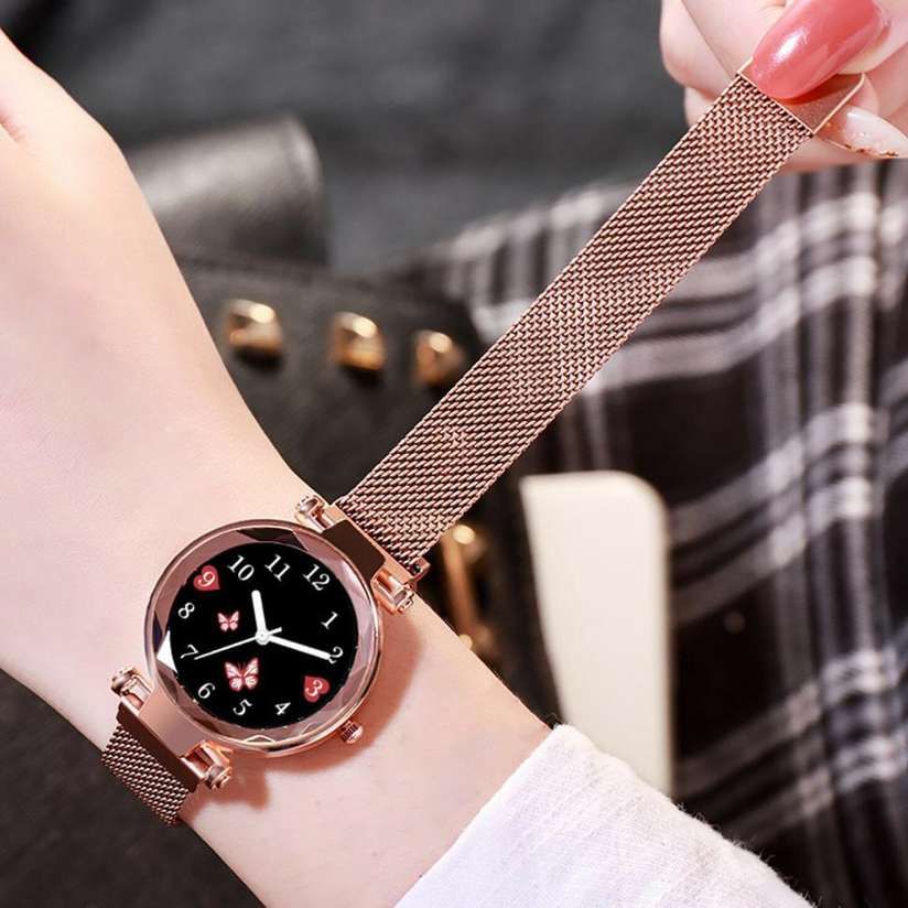 Leather Hand Watch Girl Flipkart Just Like 104 Bk Leathers Stylish