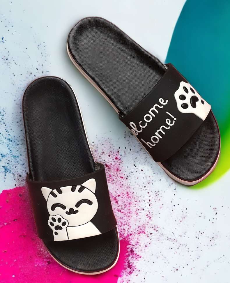 Sliders Flip Flops For Girls Ydscsci Girls Slide Sandals Glitter