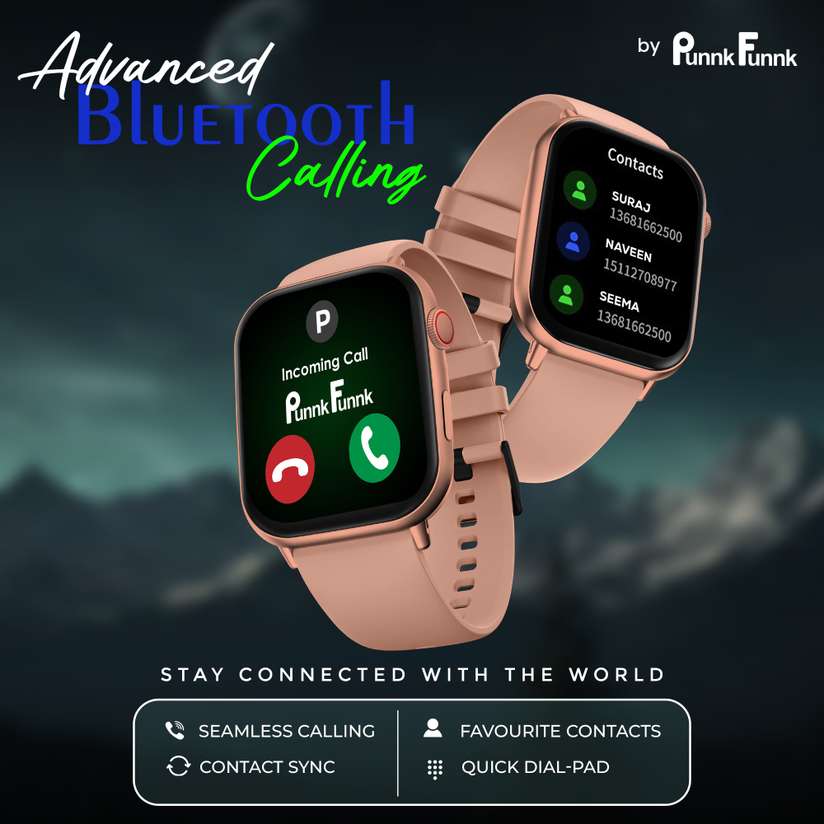 PunnkFunnk Edge-Lite | 1.99 " Amoled Display | BT Calling | AI Voice | Music | Fitness Smartwatch Price in India - Buy PunnkFunnk Edge-Lite | 1.99 " Amoled Display | BT Calling | AI Voice | Music | Fitness Smartwatch online at Shopsy.in - Image 4