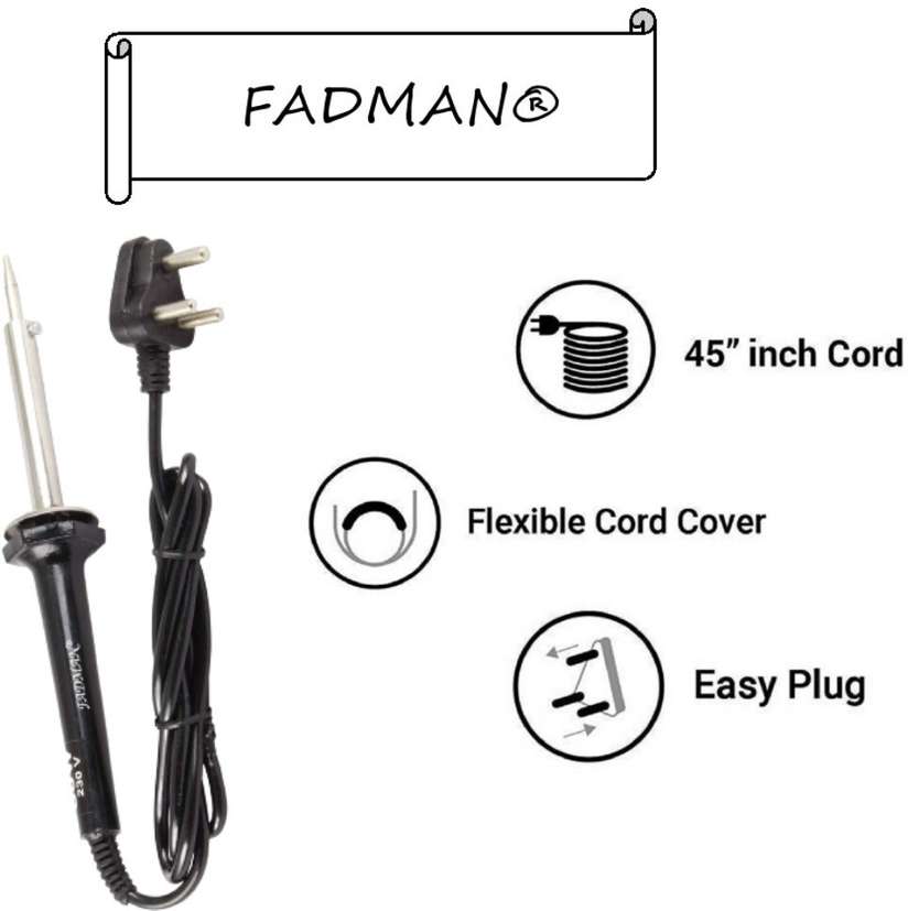 Shopsy FADMAN Soldering Iron 60W (Black) - Image 8