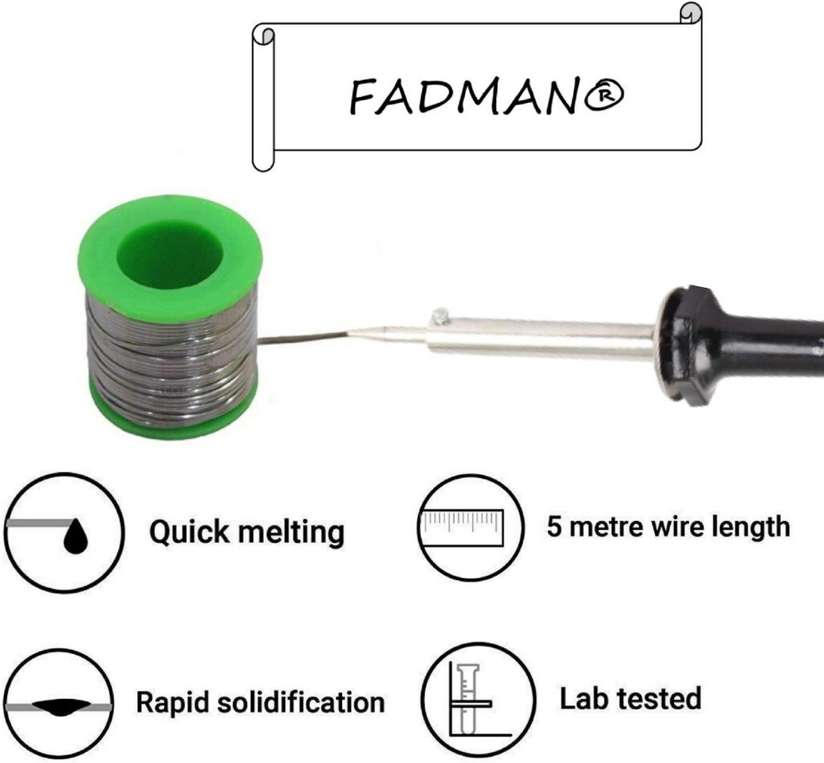 Shopsy FADMAN Soldering Iron 60W (Black) - Image 7