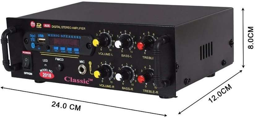DRR TS Metal Amp-Bt-999 Amplifier Speaker Bass Amplifier Price in India - Buy DRR TS Metal Amp-Bt-999 Amplifier Speaker Bass Amplifier online at Shopsy.in - Image 3