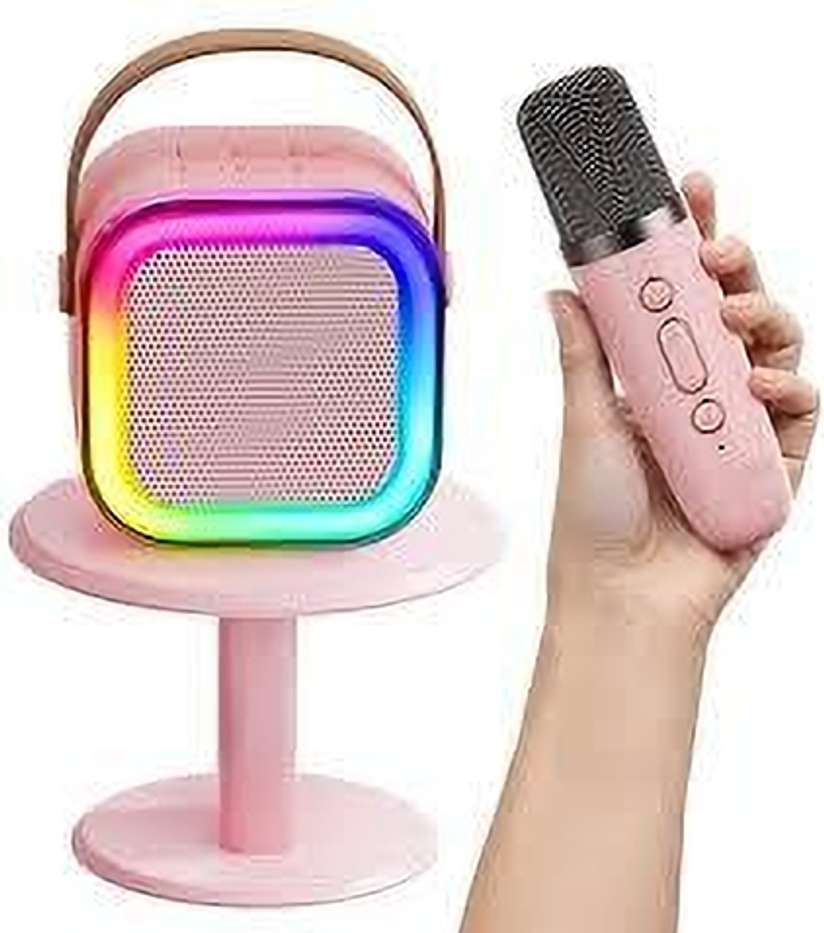 Shopsy Techmaze Party Pop K12 Bluetooth Speaker with Wireless Mic - Image 4