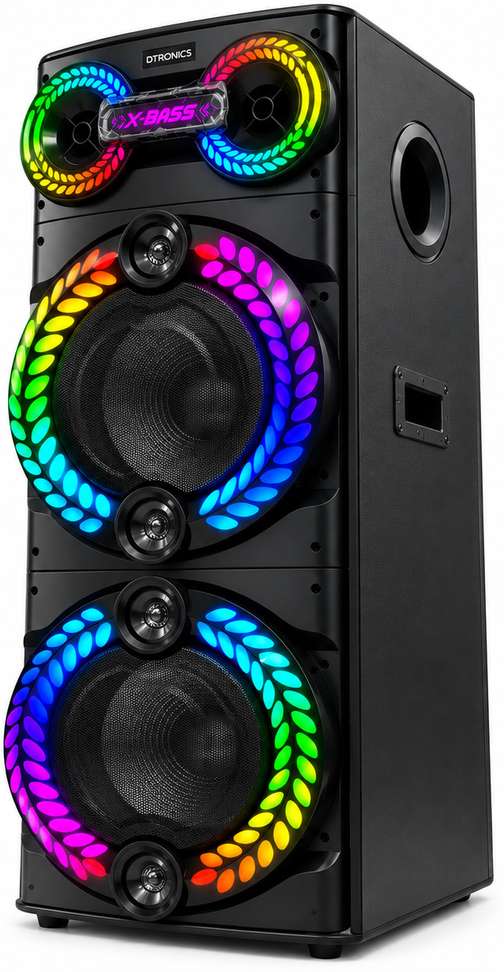 Shopsy DTRONICS DHOOM6SUPER 600W Bluetooth Tower Speaker - Image 4