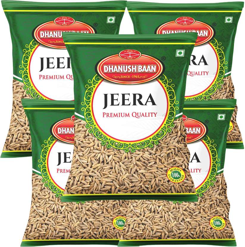 J.S. Dhanush Baan 100% Natural & Premium Cumin Seeds (Jeera) 500g (Pack of 5-100g Each) Price in India - Buy J.S. Dhanush Baan 100% Natural & Premium Cumin Seeds (Jeera) 500g (Pack of 5-100g Each) online at Shopsy.in - Image 2
