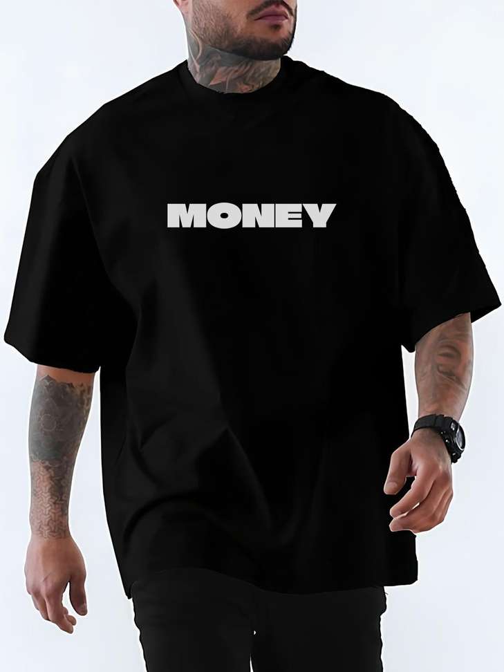 Shopsy HADAR Graphic Print Men Round Neck Black T-Shirt - Image 3