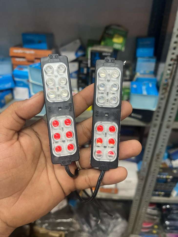 Shopsy TRYFLY TR4 Tail LED Police Red and Blue Light for Bike License - Image 2