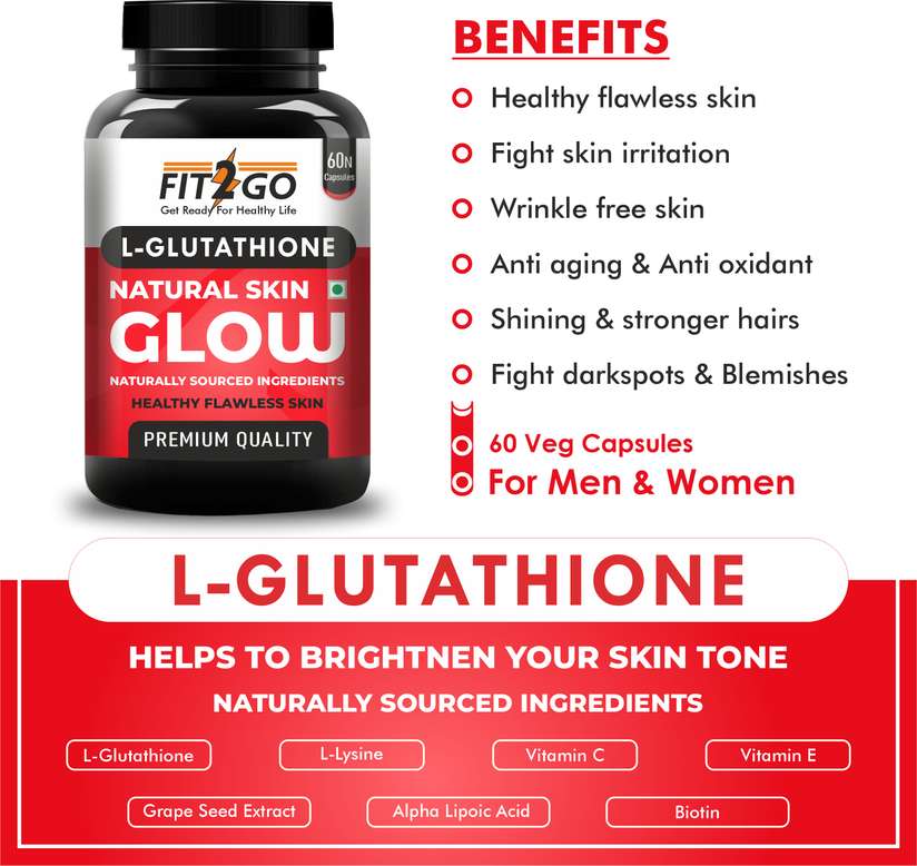 importance of glutathione to the skin Glutiford Tablets with Glutathione, Grape Seed, Vitamin C & E For Skin  Glow, Hydration & Radiance
