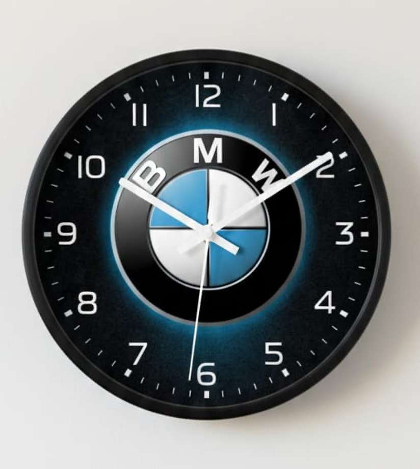 Shopsy Kushu Analog 24 cm x 24 cm Wall Clock - Image 2