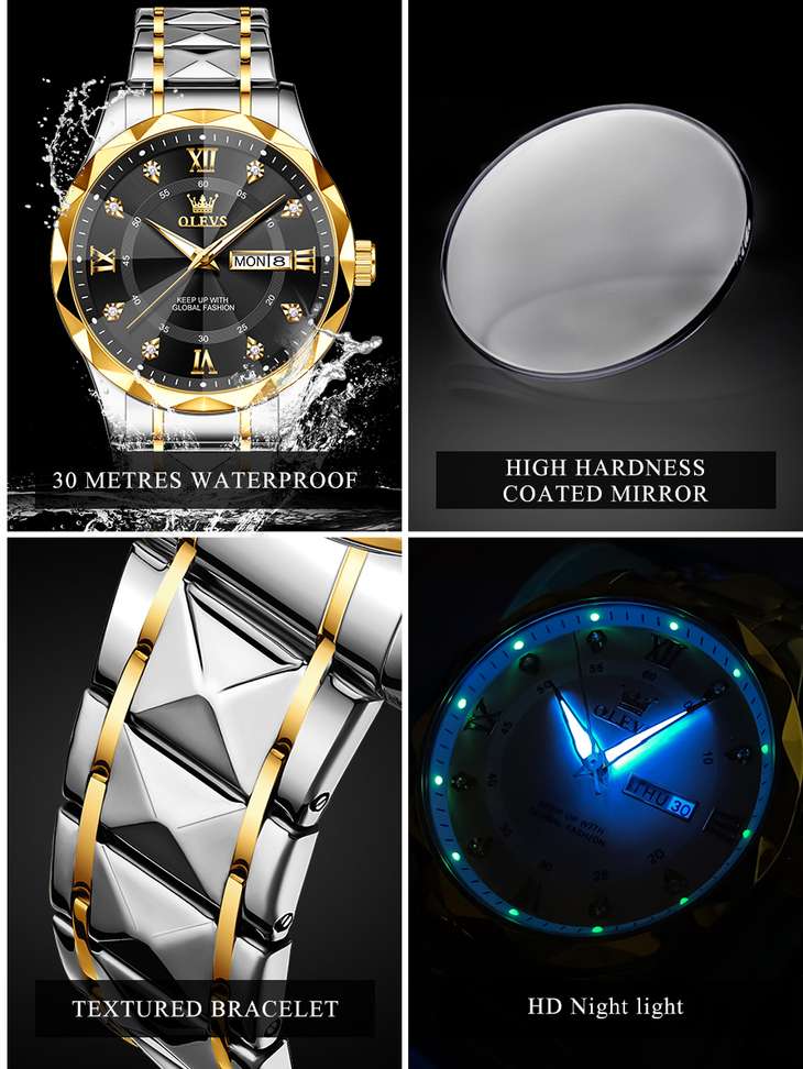 OLEVS Analog Watch - For Men - Buy OLEVS Analog Watch - For Men CIF-S-G5609GJ-JH Online at Best Prices in India | Shopsy.in - Image 8