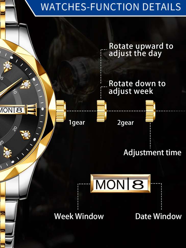 OLEVS Analog Watch - For Men - Buy OLEVS Analog Watch - For Men CIF-S-G5609GJ-JH Online at Best Prices in India | Shopsy.in - Image 7
