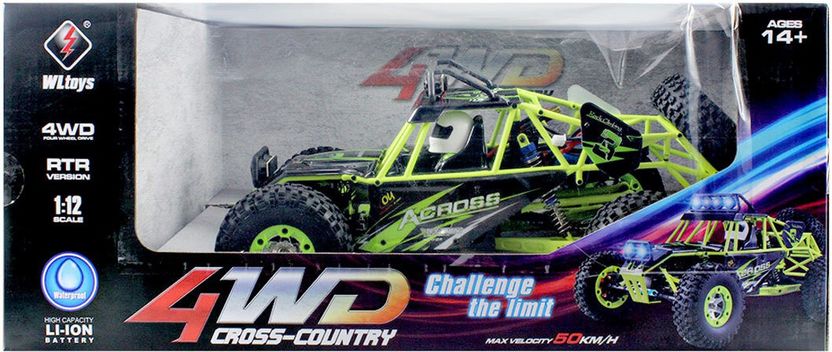 WLtoys 12428 1:12 Scale 4WD Monster Truck - Image 7