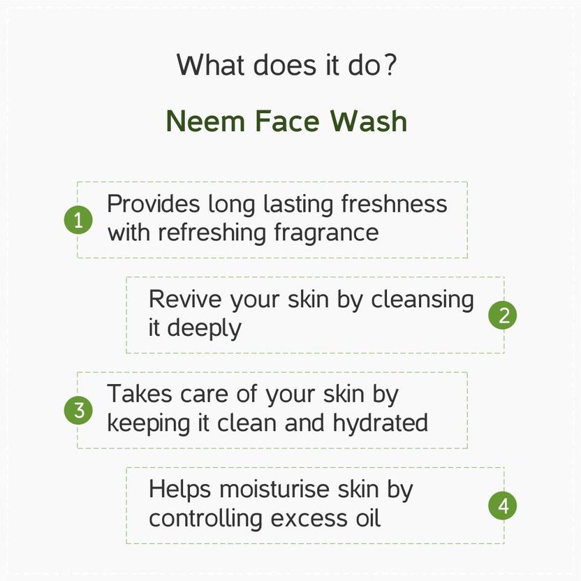Roop Mantra Neem Face Wash Pack of 2 (115 ml) - Image 4