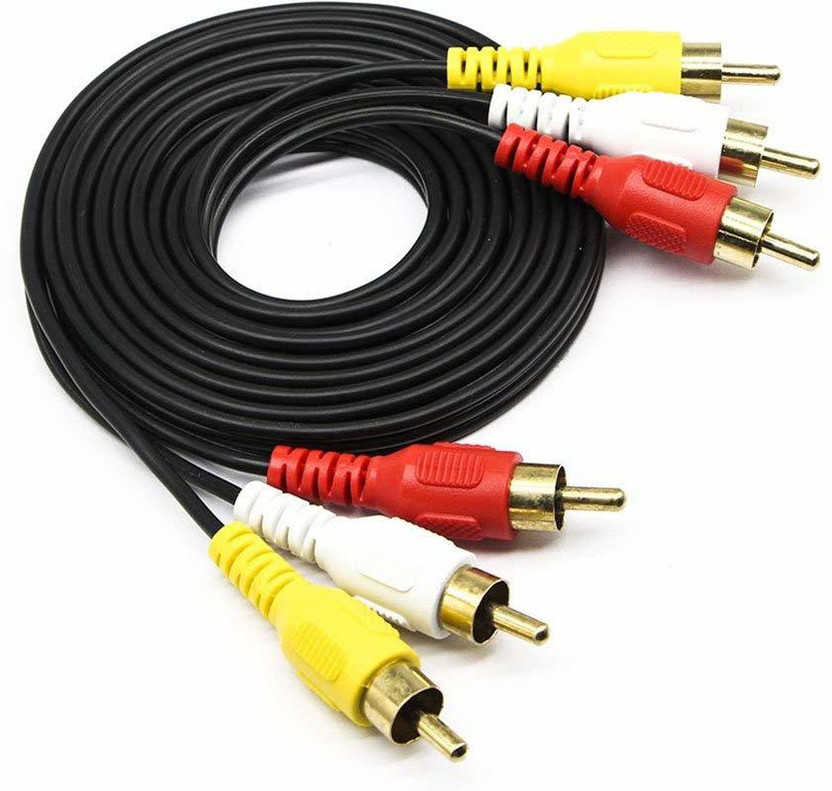 Sage TV-out Cable Audio Video RCA Cable Male to AV Cable Compatible with Set-Top Box Amplifier,DVD