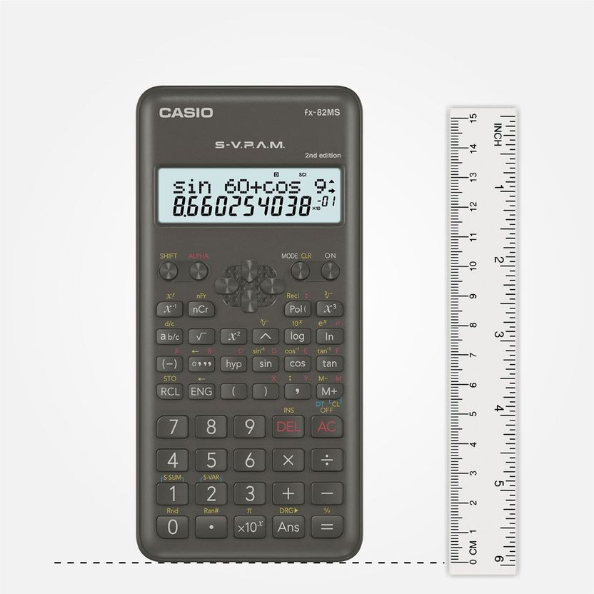 CASIO FX-82MS 10-Digit Scientific Calculator - Image 4