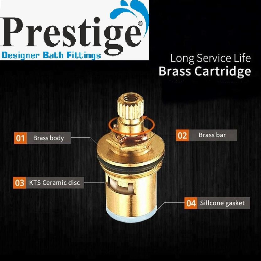 Prestige Waterfall-Bib Cock 2 Way Set Pack of 1 - Image 2