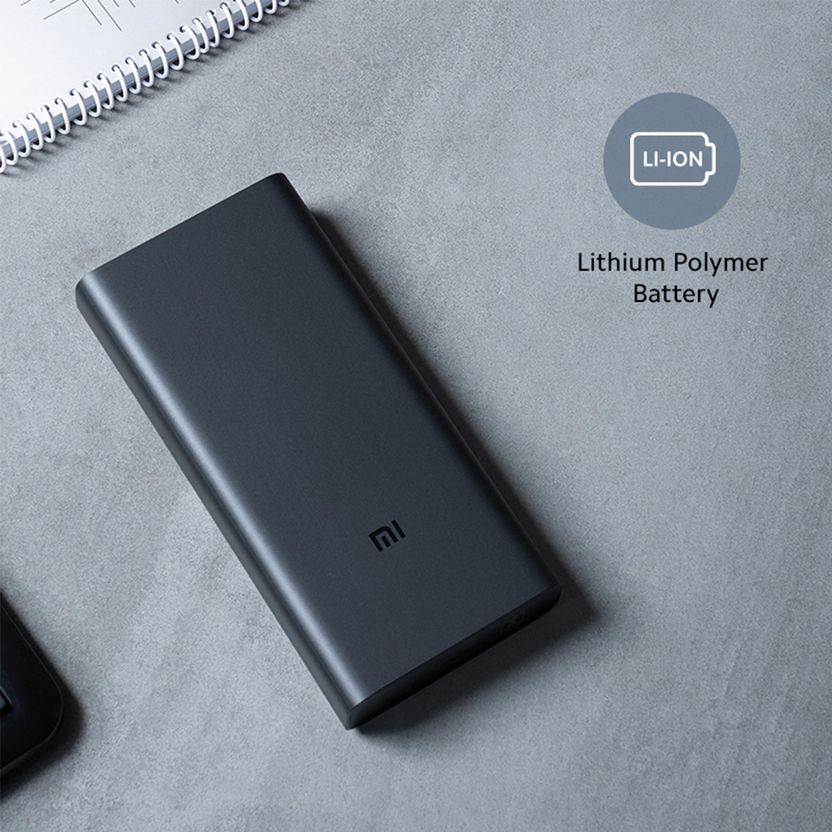 Mi 20000 mAh 18W Power Bank (Sandstone Black) - Image 7