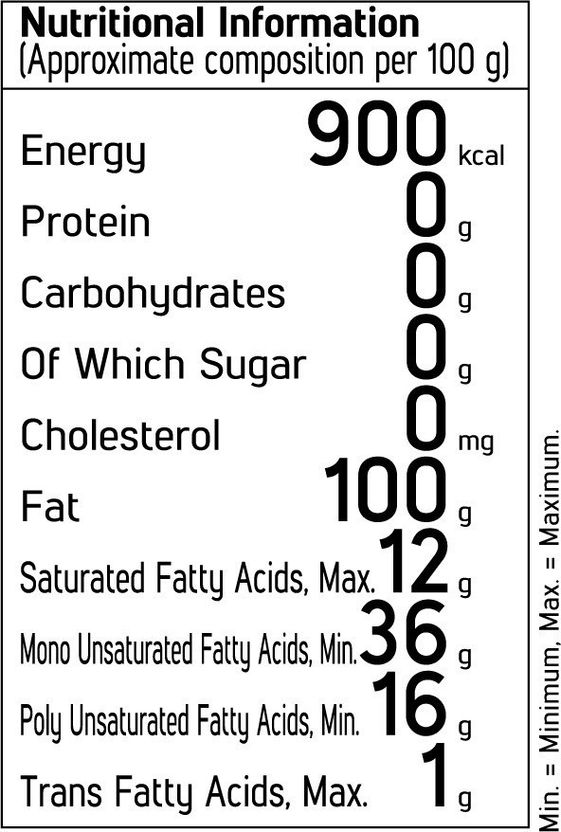 Fortune Premium Kachi Ghani Mustard Oil 1L - Image 3