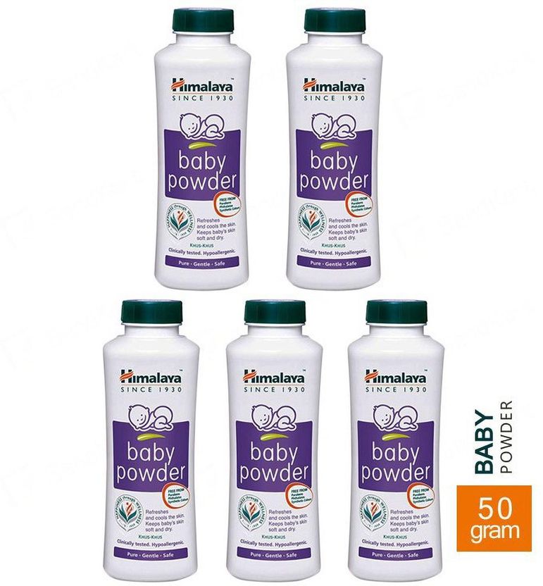 Himalaya Baby Powder 5 x 50g - Image 3
