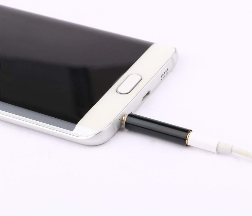 SYMFONIA Black 3.5mm 3-Pole to 4-Pole Audio Adapter - Image 6