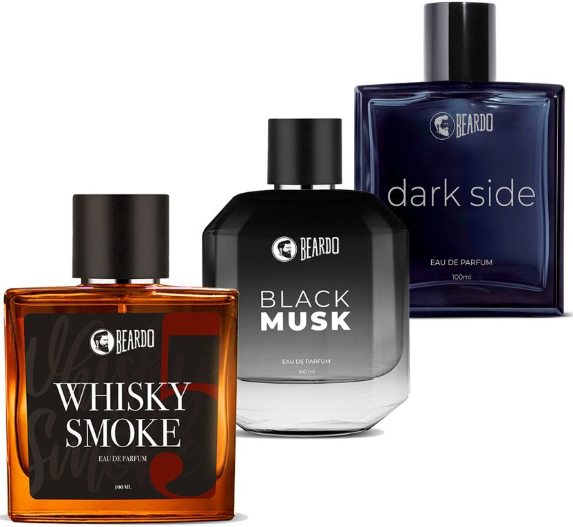 BEARDO Perfume Combo (Whisky Smoke, Black Musk & Dark Side EDP) 100 ml - Image 3