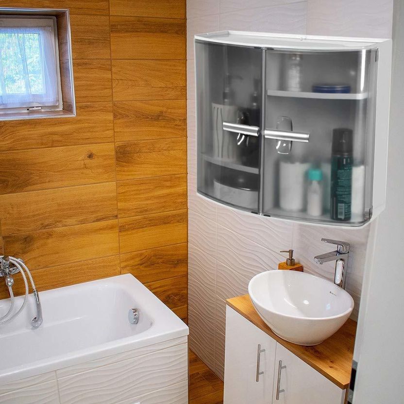 NAYASA Bathroom Cabinet Plastic Kitchen Cabinet - Image 9