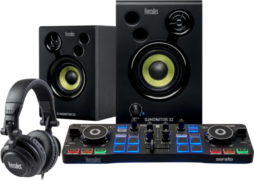 HERCULES DJ Starter Kit Wired Controller - Image 1