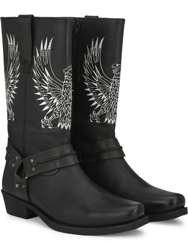 Delize Men's Black Boots Size 6 - Image 4