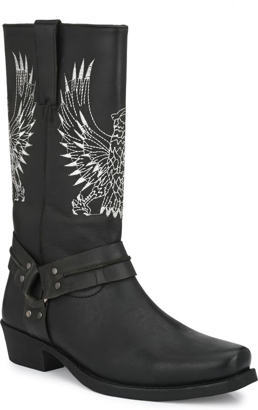 Delize Men's Black Boots Size 6 - Image 5