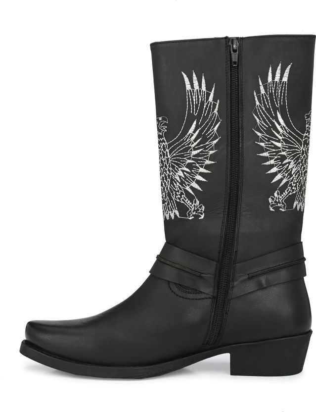 Delize Men's Black Boots Size 6 - Image 6